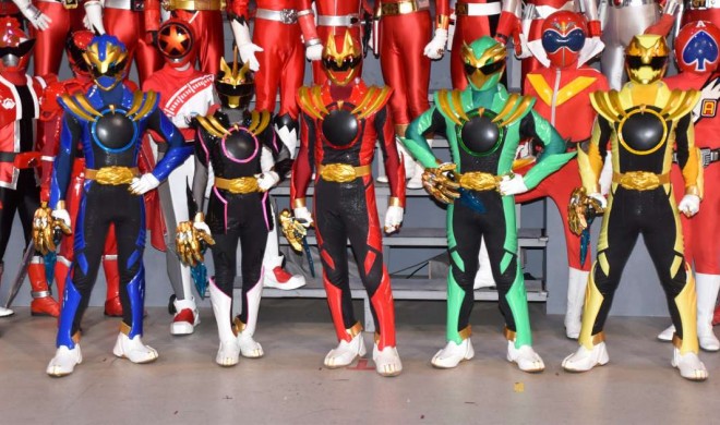 announcement of the latest Super Sentai series, No.1 Sentai Gozyuger